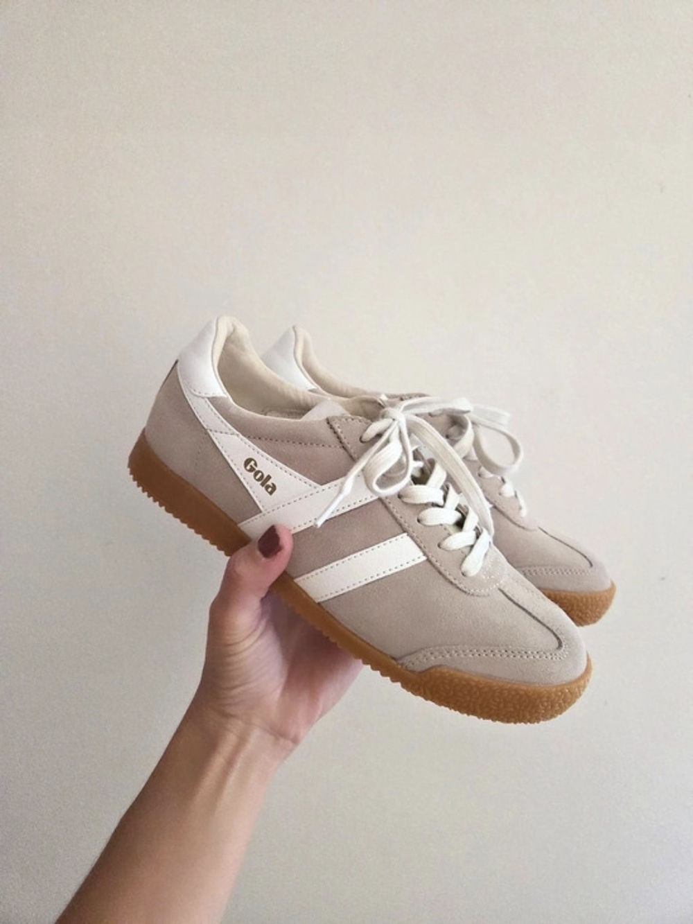 Gola Elan Sneakers Beige & White